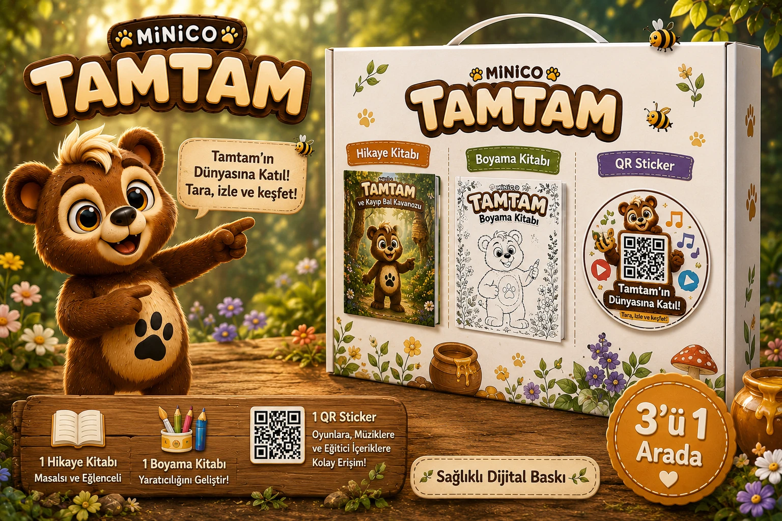Tamtam Three-Piece Set