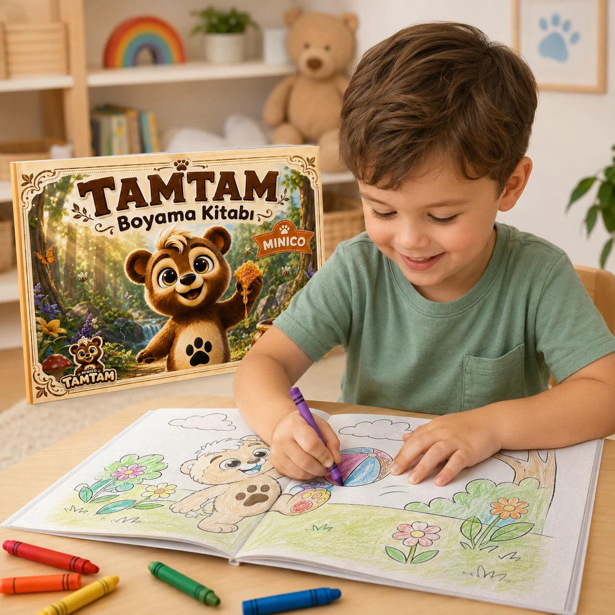 Tamtam Colouring Book — image 3