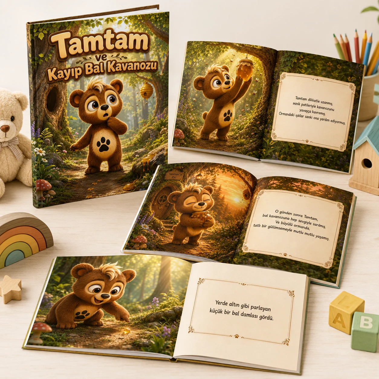 Tamtam and the Lost Honey Jar Storybook