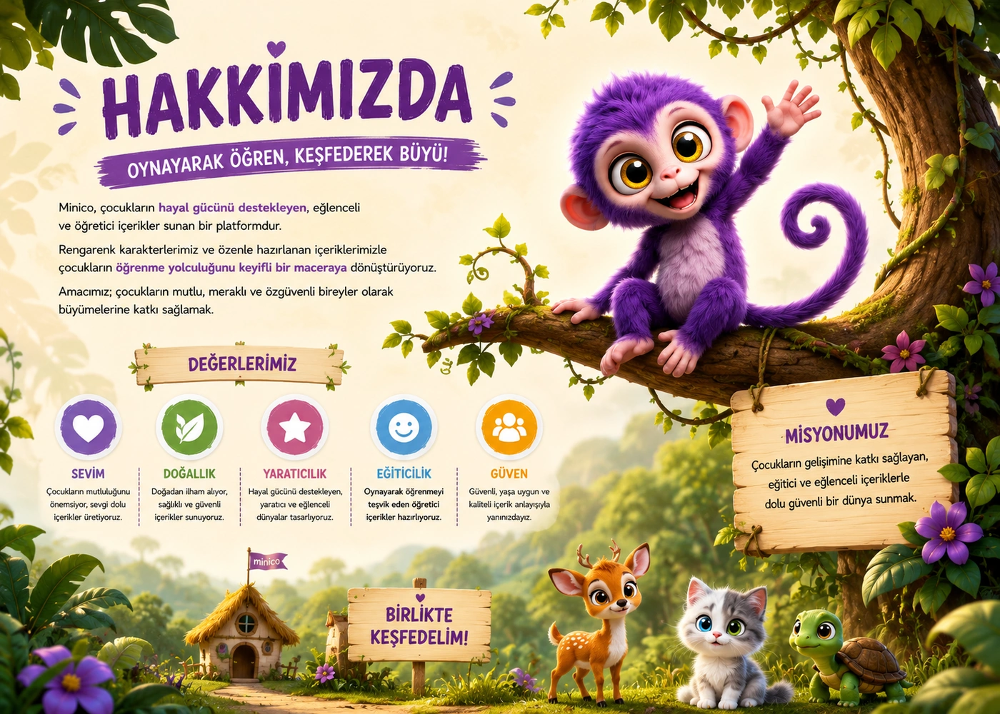 About MiNiCO — Little steps, big dreams