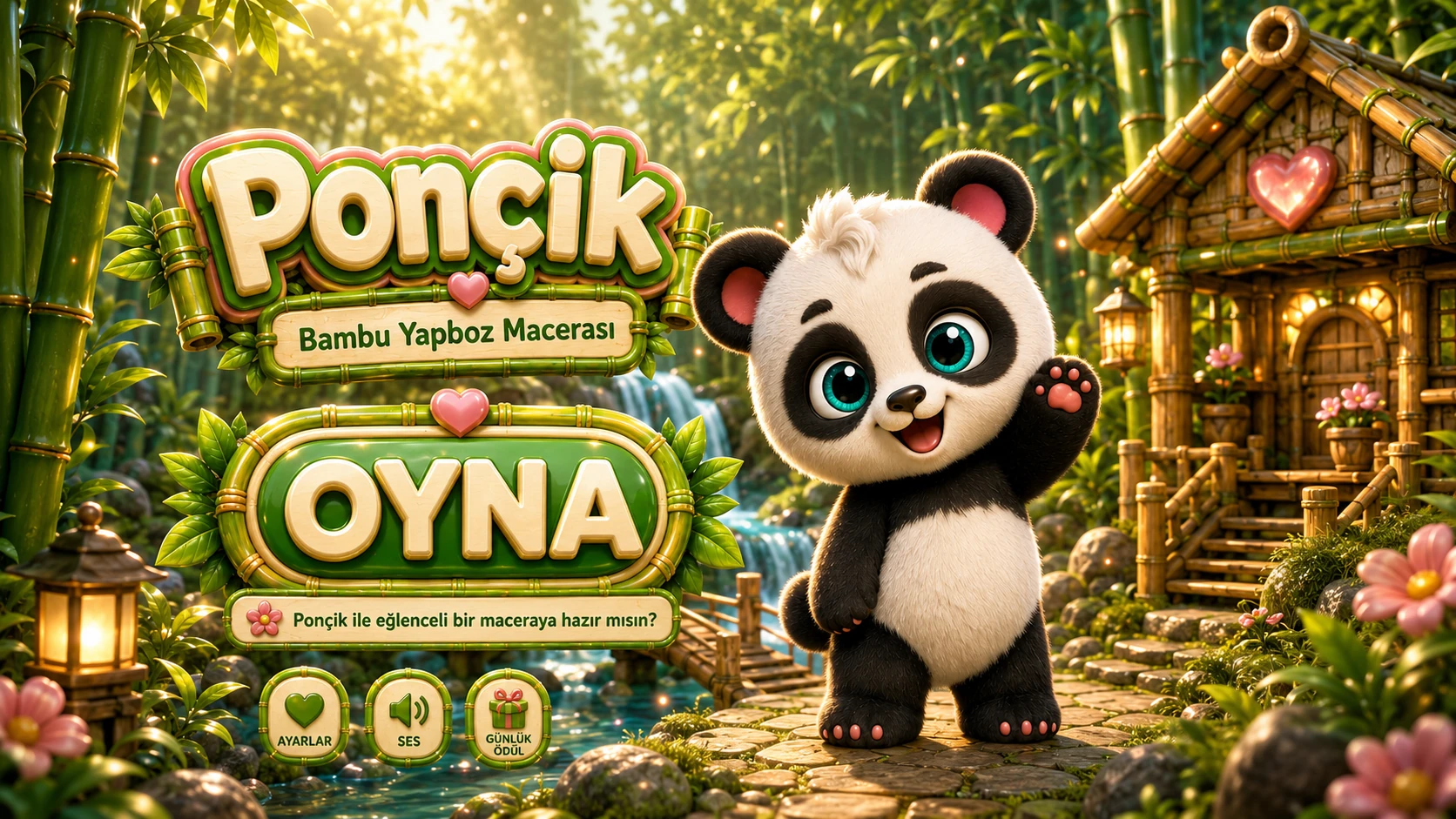 Ponçik's Bamboo Puzzle Adventure